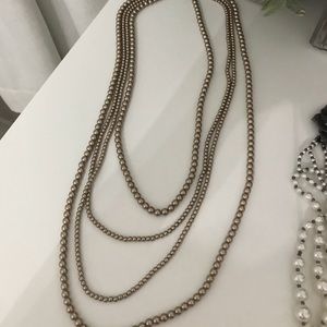 Gold/silver necklace